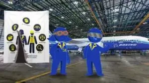 animated safety training video introduction for Boeing by TADApix
